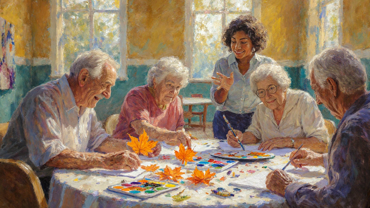 Integrating Art Therapy with Existing Care Practices