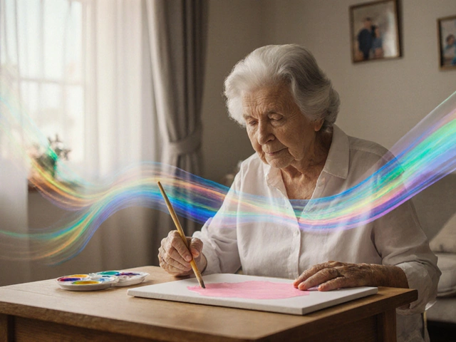 Art Therapy Benefits for People Living with Dementia