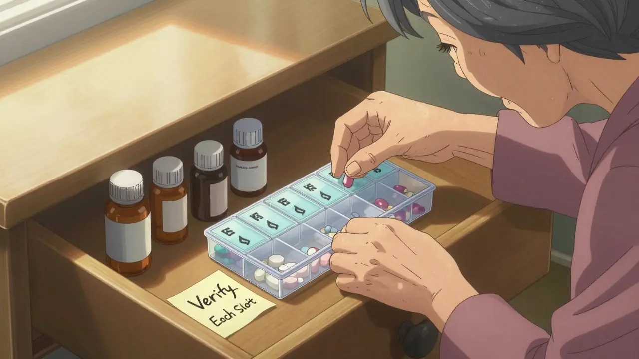 How to Use a Pill Organizer Safely Without Overdosing: Step-by-Step Safety Guide