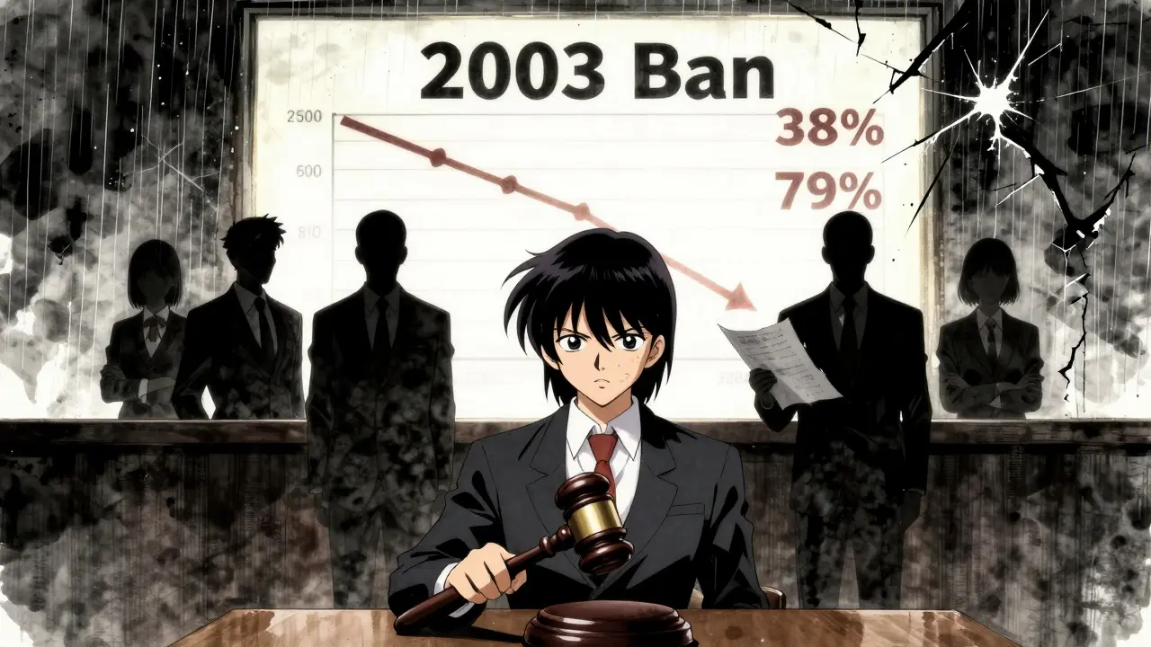 Pharmaceutical executives face a collapsing legal barrier as drug prices plummet.