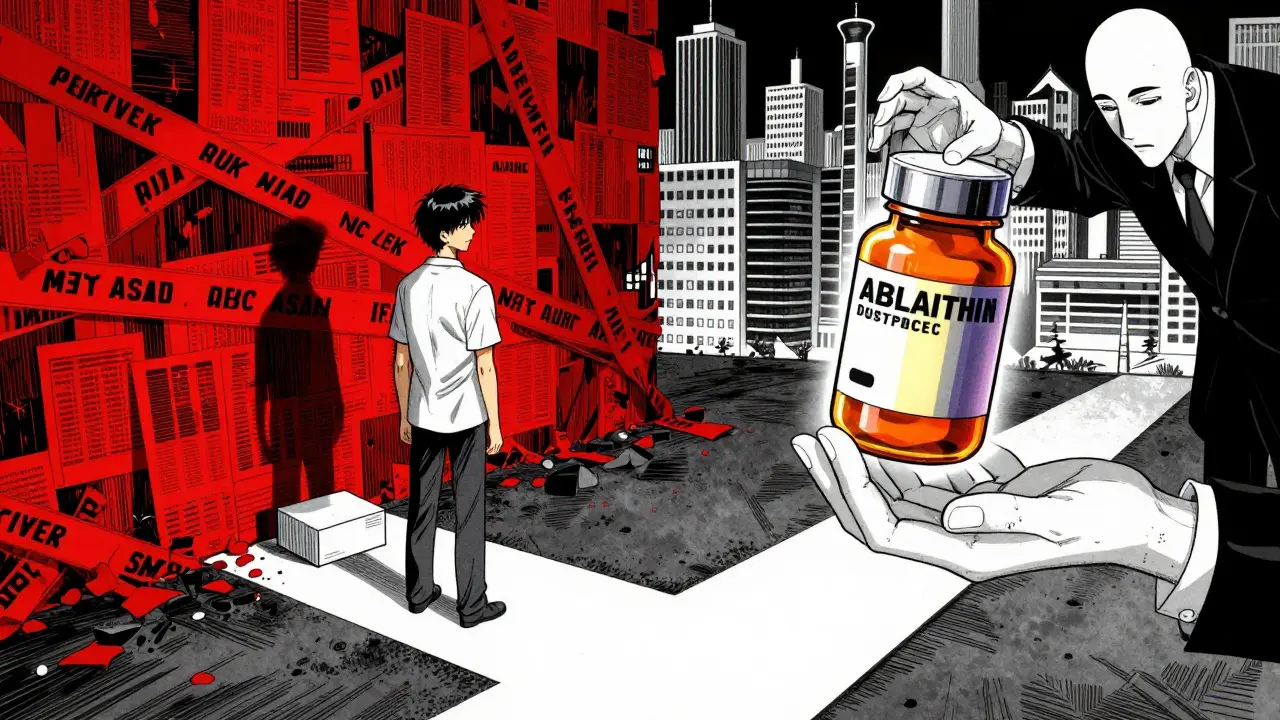 Patient blocked from generic drugs by a wall of red tape and bureaucracy